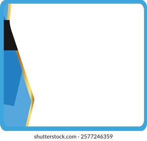 gold border Golden Border vector illustration. Good for banner, poster, greeting card, party card, invitation, template, advertising, campaign, and social media.