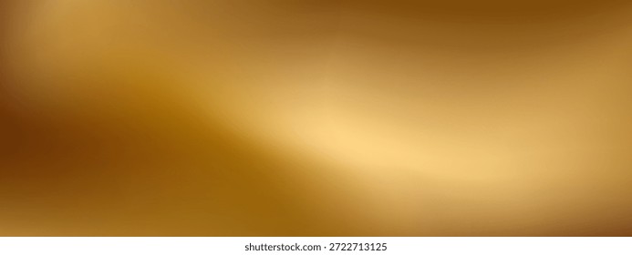 Textura de gradiente de latão dourado, ilustrador de vetor de tecido de cetim