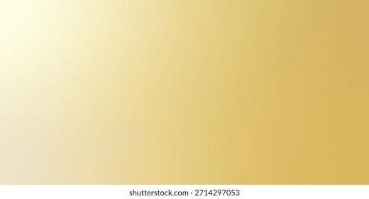 Gradação de textura de latão dourado. Fundo de folha dourada luxuoso com textura gradiente suave, perfeito para projetos de design elegante e aplicação de superfície dourada premium. Vetor metal cetim quente bg.