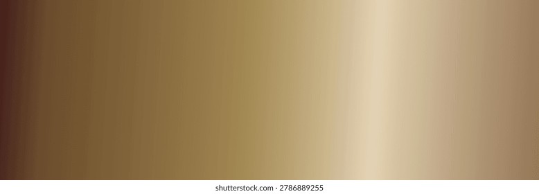 Gold brass texture. Luxurious gold foil background with smooth gradient texture, perfect for elegant design projects and premium golden surface application. Vector metal satin bg