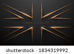 Gold British flag style background