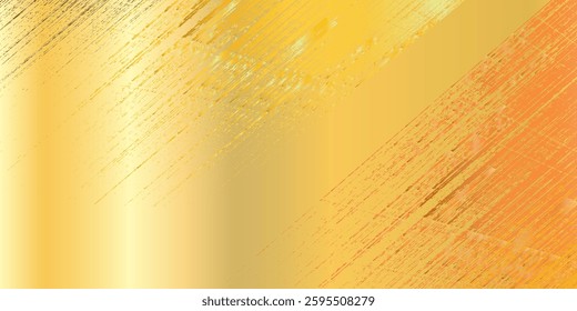 gold and brown glowing color pattern gradient grunge texture background. Vector