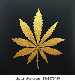 3,857 Gold Marijuana Leaf Images, Stock Photos & Vectors | Shutterstock