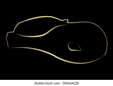 Gold Car Logo