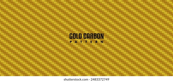 gold carbon fiber texture seamless pattern no lighting horizontal