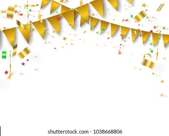 gold celebration background