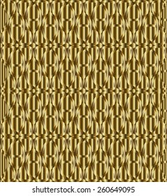 Gold celtic knot triquetra background