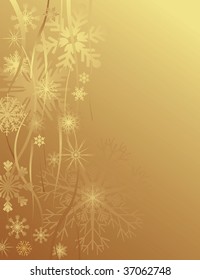 Fondo de Navidad dorado
