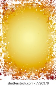 gold christmas background,vector illustration