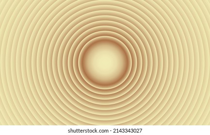 Gold circle wave abstract background, Vector design layout for business presentations, flyers, posters and invitations.