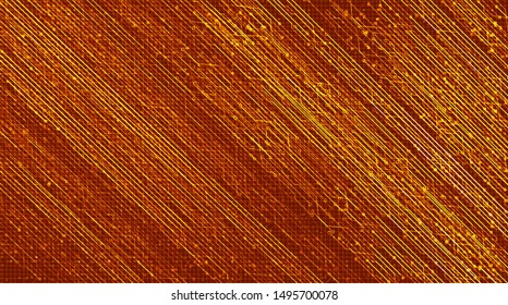 Gold Circuit Microchip on Technology Background,Hi-tech Digital and security Concept design,Free Space For text in put,Vector illustration.