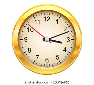 Gold Clock