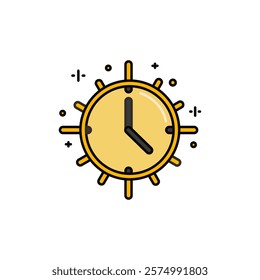 gold clock icon,islamic ramadan icon