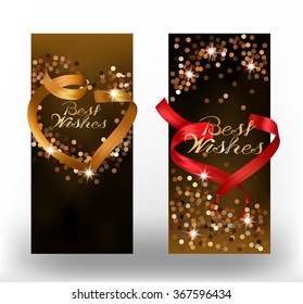 gold club cards on the shiny background [Converted]