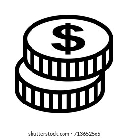 Gold coin icon
