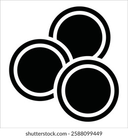 Gold Coin Icon Element For Design