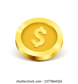 Coins Images Stock Photos Vectors Shutterstock - gold coin money isolated on a white background vector illustration