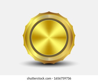 Ilustración vectorial de monedas de oro para diversas tareas relacionadas