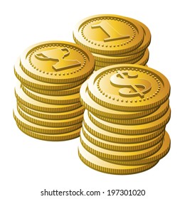 Gold coins
