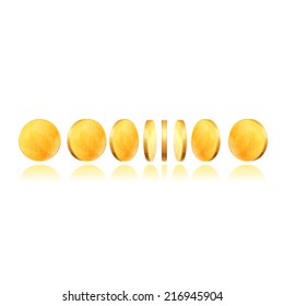 Gold coins