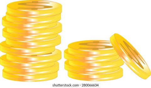 $ gold coins
