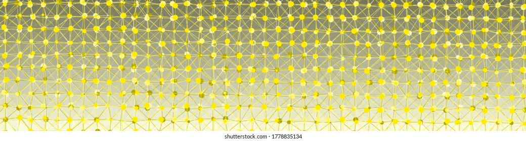 Gold color Abstract color Low-Polygones Generative Art background illustration