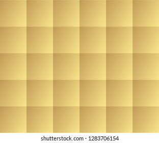 Gold color abstract squares background, web design, greeting card, Happy New Year and christmas background, Eps 10 vector illustration