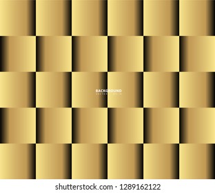 Gold color abstract squares background, web design, greeting card, Happy New Year and christmas background, Eps 10 vector illustration