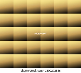 Gold color abstract squares background, web design, greeting card, Happy New Year and christmas background, Eps 10 vector illustration