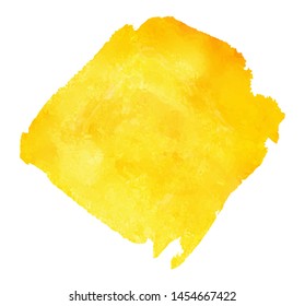 Gold color abstract vector smooth square stain for design, art card, tag, wallpaper, decoration, print