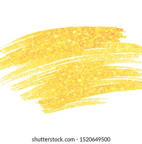 Bannière de course vectorielle dessinée à la main, fond d'écran, arrière-plan doré. Texture papier coloré brillant illustration abstraite à l'huile glacée, création artistique. Balise à goutte éclatante et vive à l'aquarelle, impression, carte