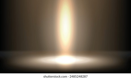 Gold color background, bright light, backdrop.