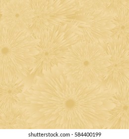 gold color flower background. vector illustration. for wallpaper, card, invitation