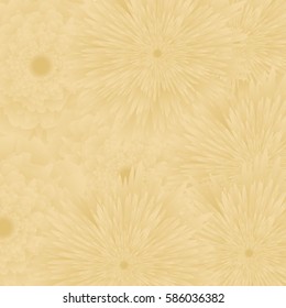 gold color flower background. vector illustration. for wallpaper, card, invitation