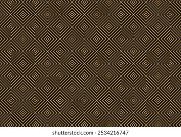 
A gold color geometric pattern texture background features intricate designs that exude elegance and sophistication.