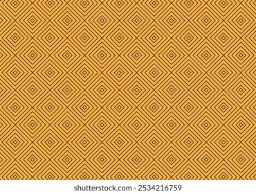 A gold color geometric pattern texture background features intricate designs that exude elegance and sophistication.