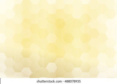 gold color hexagon background. vector. geometric pattern. ideas for your business presentations, printing, design.