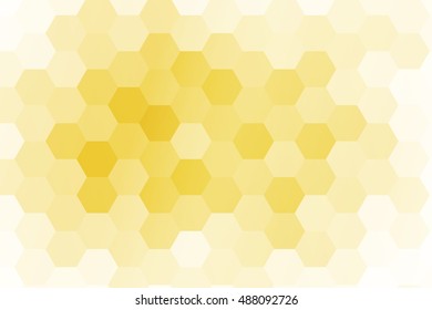 gold color hexagon background. vector. geometric pattern. ideas for your business presentations, printing, design.