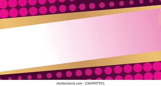 Gold color line halftone background. design with empty space for text. vector template for poster, banner, greeting card, presentation, web, social media.