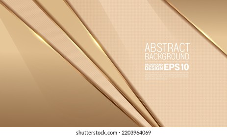 gold color luxury background  square   straight lines overlap layer shadow gradients space composition  3840 x 2160 monitor size for banner  flyer cover layout  minimal template design