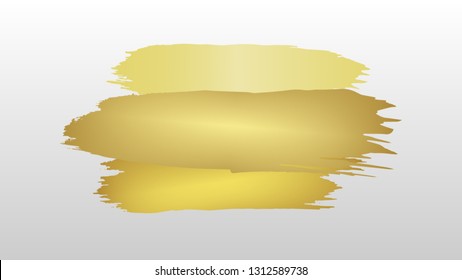 gold color paint pattern isolated background ( vector )