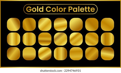 gold gold palette color