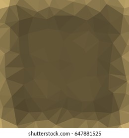 gold color polygonal background. vector illustration for design