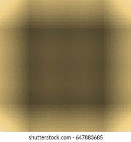 gold color polygonal background. vector illustration for design