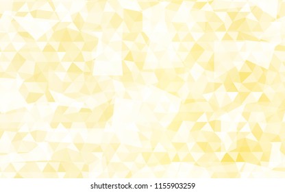 Gold Color vector abstract polygonal pattern. Creative geometric.