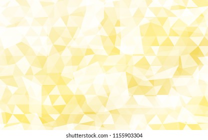Gold Color vector abstract polygonal pattern. Creative geometric.