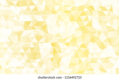 Gold Color vector abstract polygonal pattern. Creative geometric.