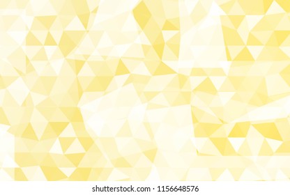 Gold Color vector abstract polygonal pattern. Creative geometric.