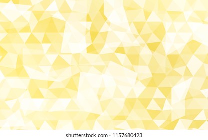 Gold Color vector abstract polygonal pattern. Creative geometric.