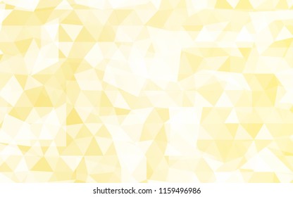 Gold Color vector abstract polygonal pattern. Creative geometric.